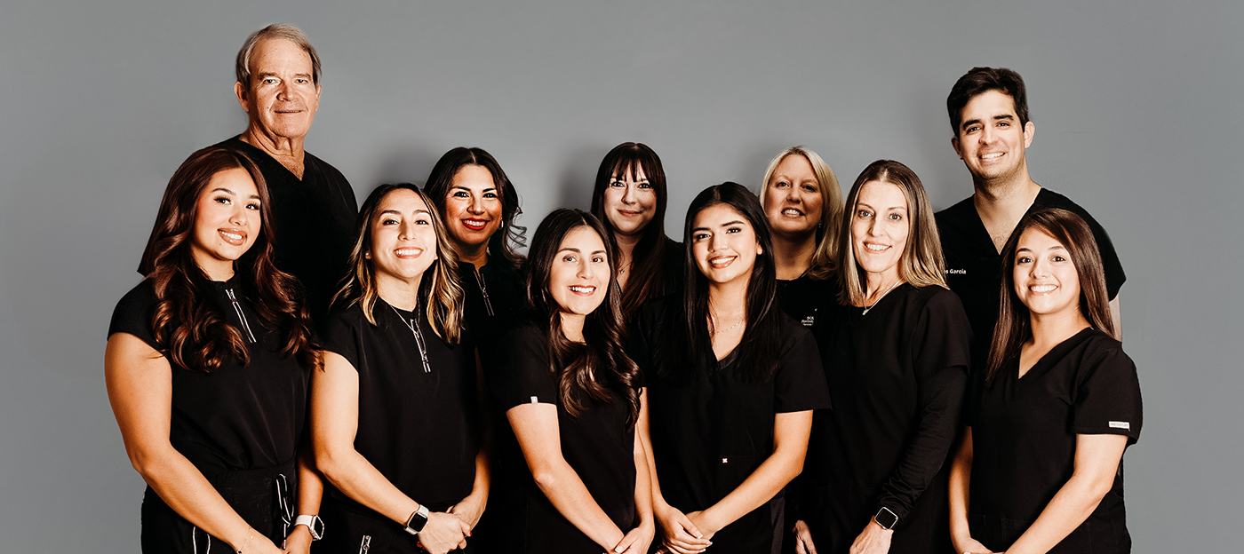 The South Texas Periodontics and Implants team smiling